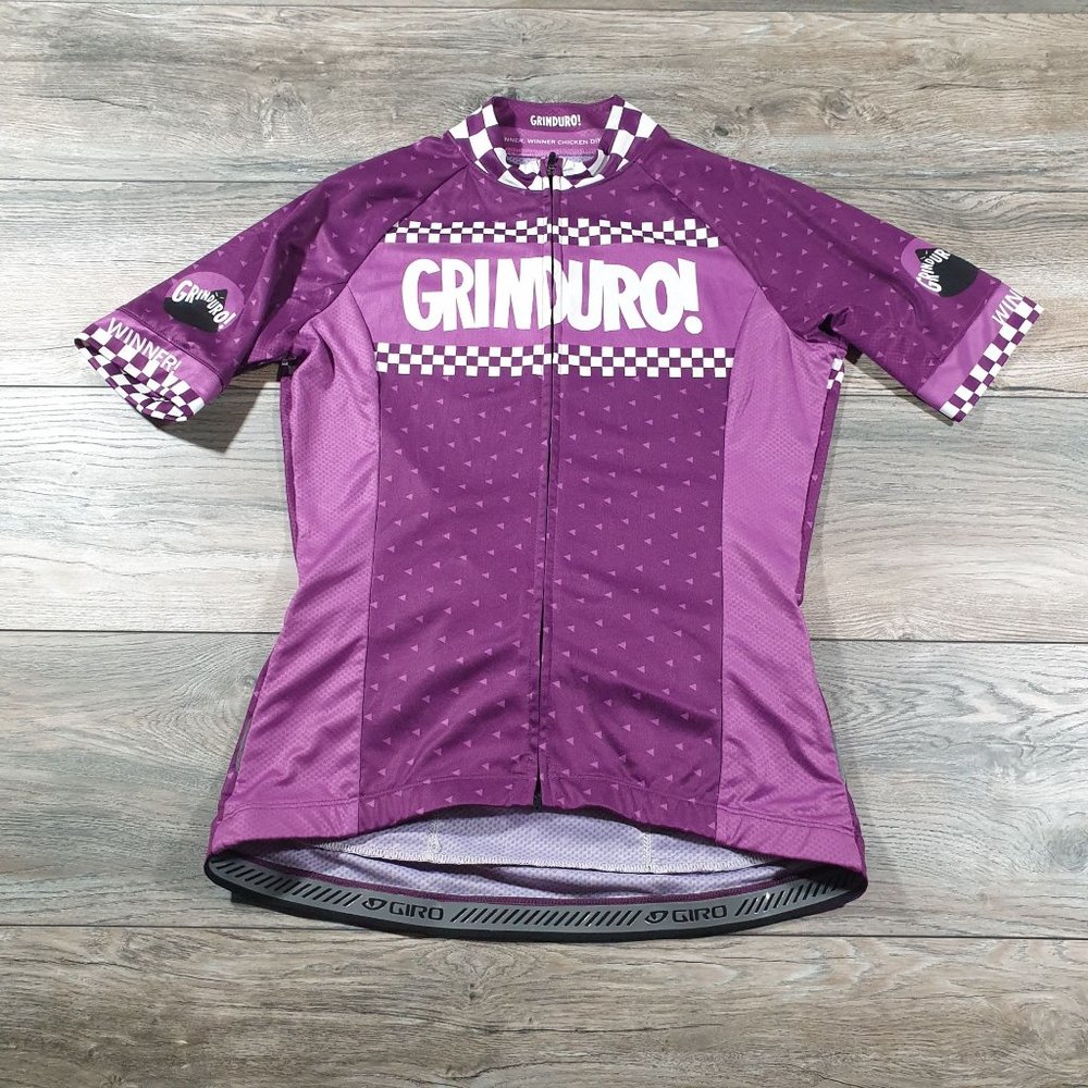 Giro Grinduro Womens S Small Cycling Jersey Shirt Road Bicycle Racing Winner